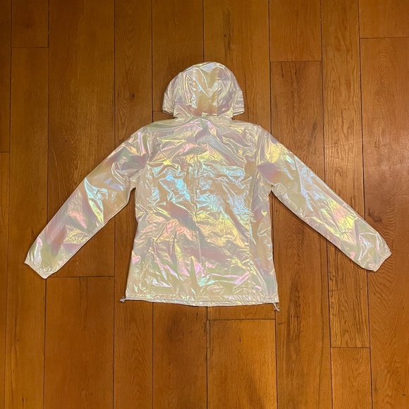 New Balance Womes Long Sleeve Full Zip Iridescent Windbreaker Jacket NEW Sz M - Picture 3 of 3